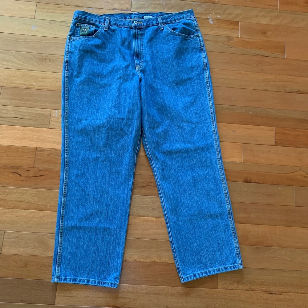 Cinch Up Mens Straight Leg Blue Jeans Medium‎ Wash 40x30 MB90530001 Cotton Denim